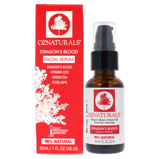 Dragons Blood Facial Serum by OZNaturals for Unisex - 1 oz Serum