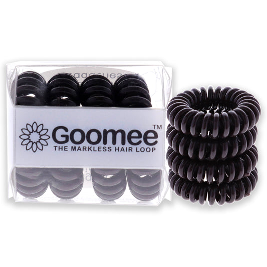 The Markless Hair Loop Set - Coco Brown by Goomee for Women - 4 Pc Hair Tie