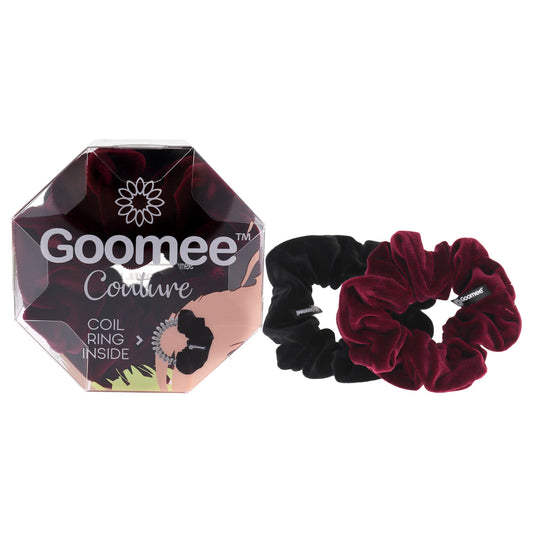 Couture Hair Tie Set - Life Of Luxury by Goomee for Women - 2 Pc Hair Tie