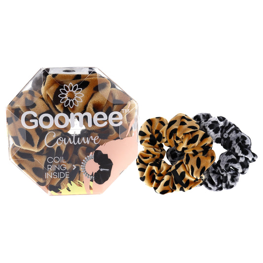 Couture Hair Tie Set - Feline by Goomee for Women - 2 Pc Hair Tie