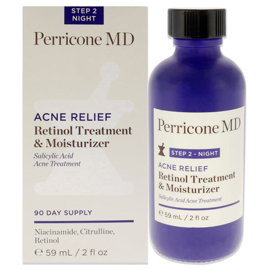 Acne Relief Retinol Treatment and Moisturizer
