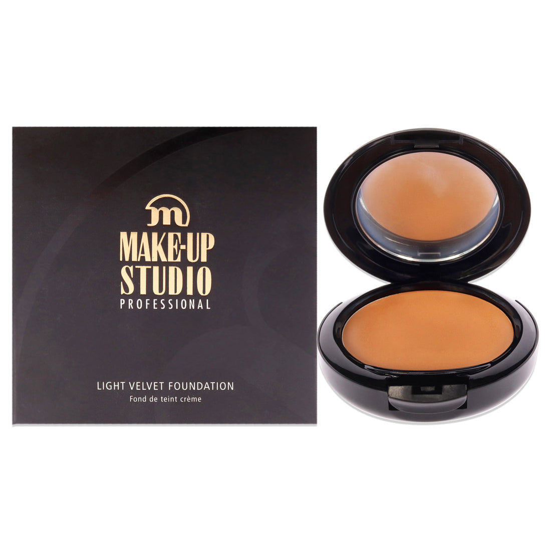 Light Velvet Foundation - WA4 Oriental Beige by Make-Up Studio for Women - 0.27 oz Foundation