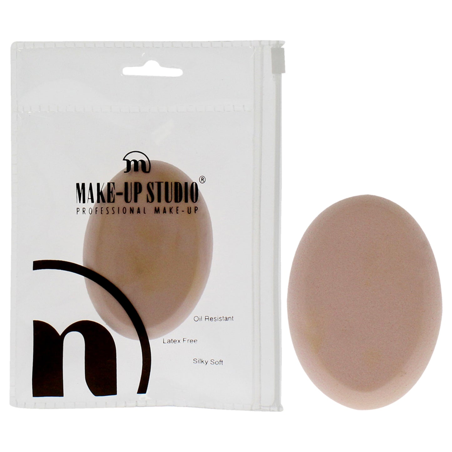 Oval Buffed Sponge Blending - Light Pink