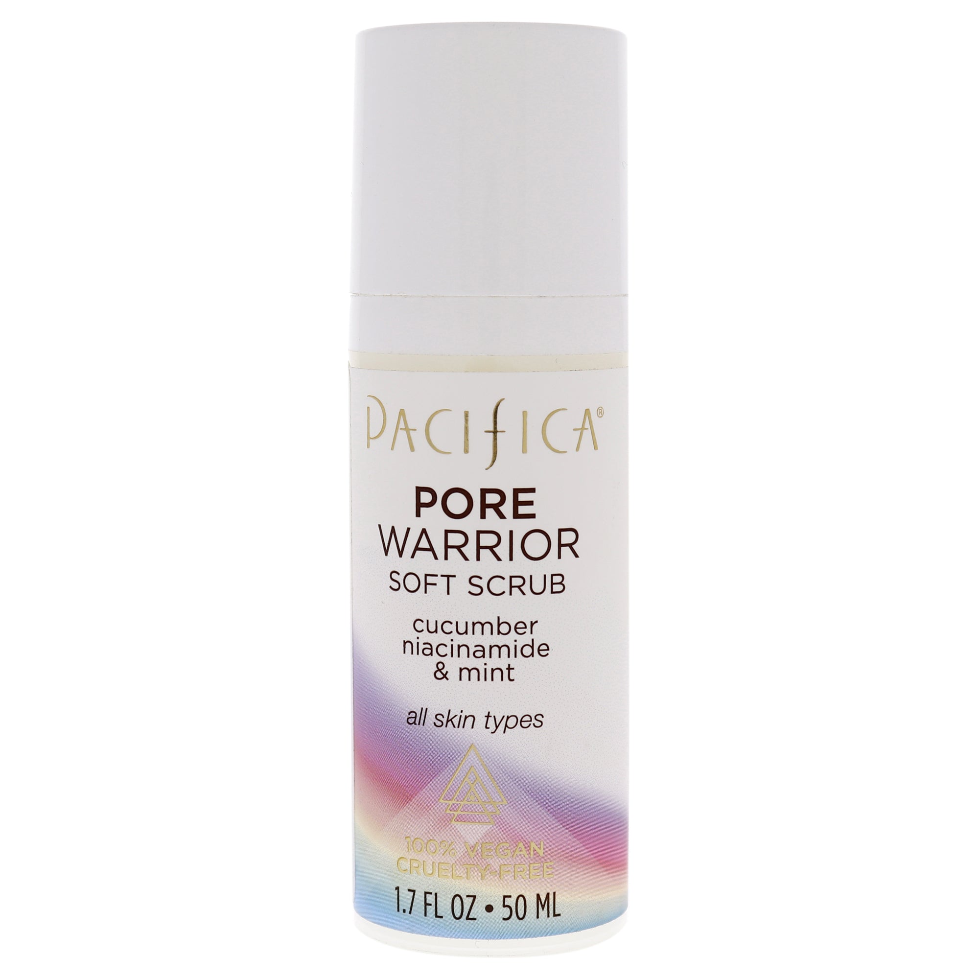 Pore Warrior Soft Scrub by Pacifica for Unisex - 1.7 oz Scrub