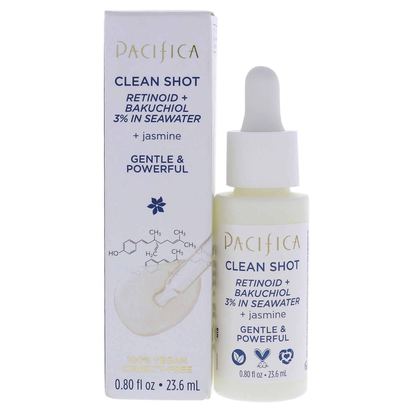 Clean Shot Retinoid and Bakuchiol 3 Percent In Seawater