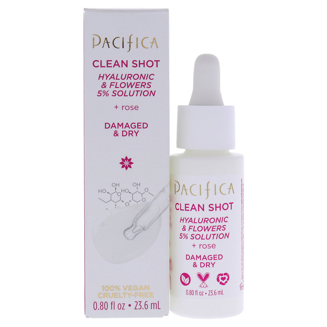 Clean Shot Hyaluronic and Flowers 5 Percent Solution