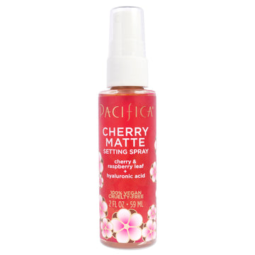 Cherry Matte Setting Spray by Pacifica for Women - 2 oz Setting Spray