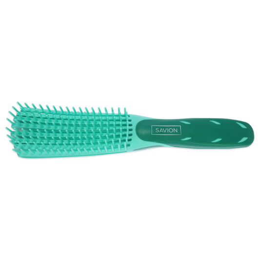 Detangling Curly Hair Brush - Turquoise