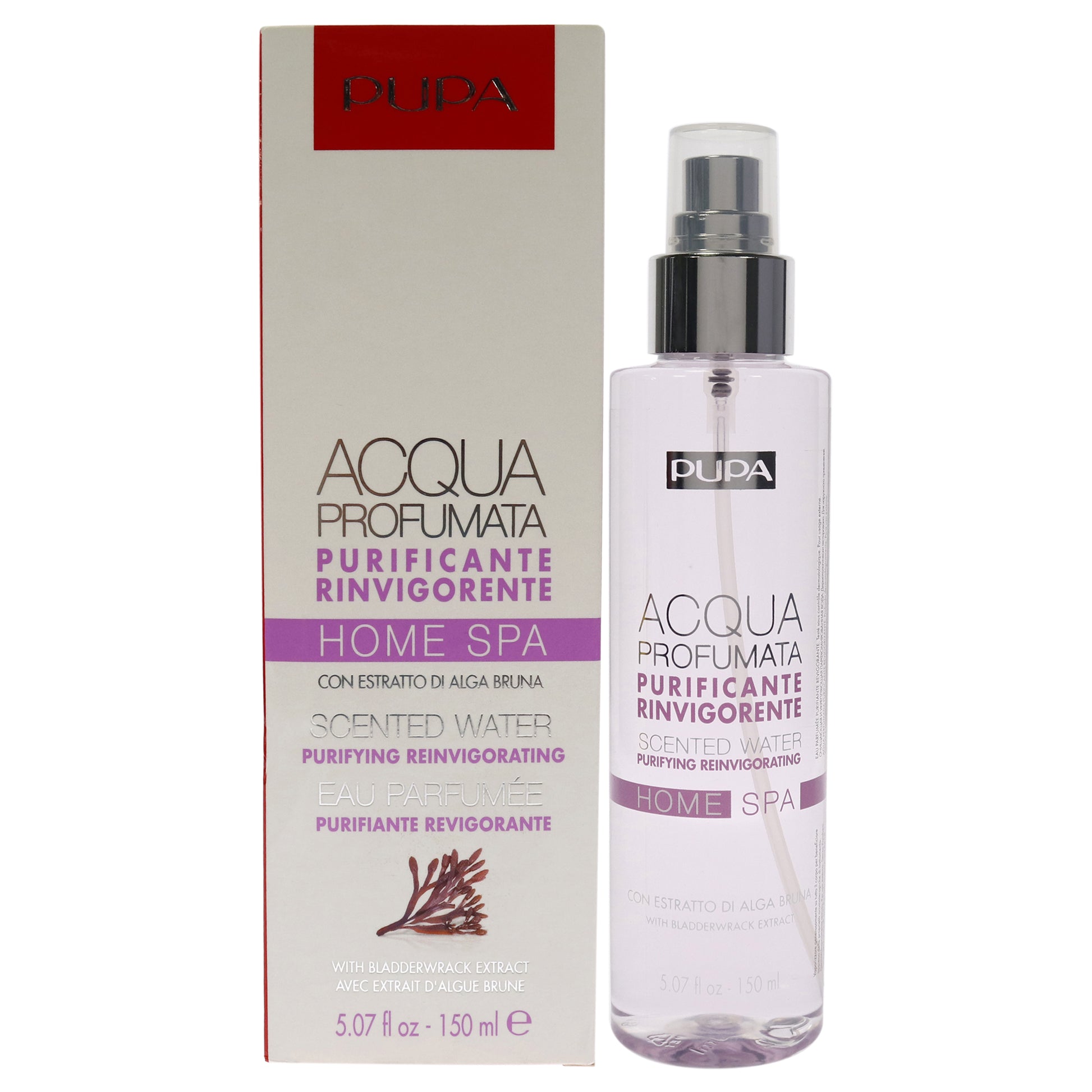 Home Spa Purifying and Rinvigorating Scented Water -Bladderwrack Extract