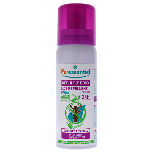 Anti-Lice Repellent Spray by Puressentiel for Unisex - 2.54 oz Lice Treatment