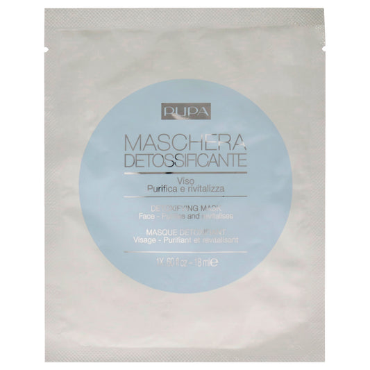 Detoxifying Face Mask by Pupa Milano for Unisex - 0.6 oz Mask