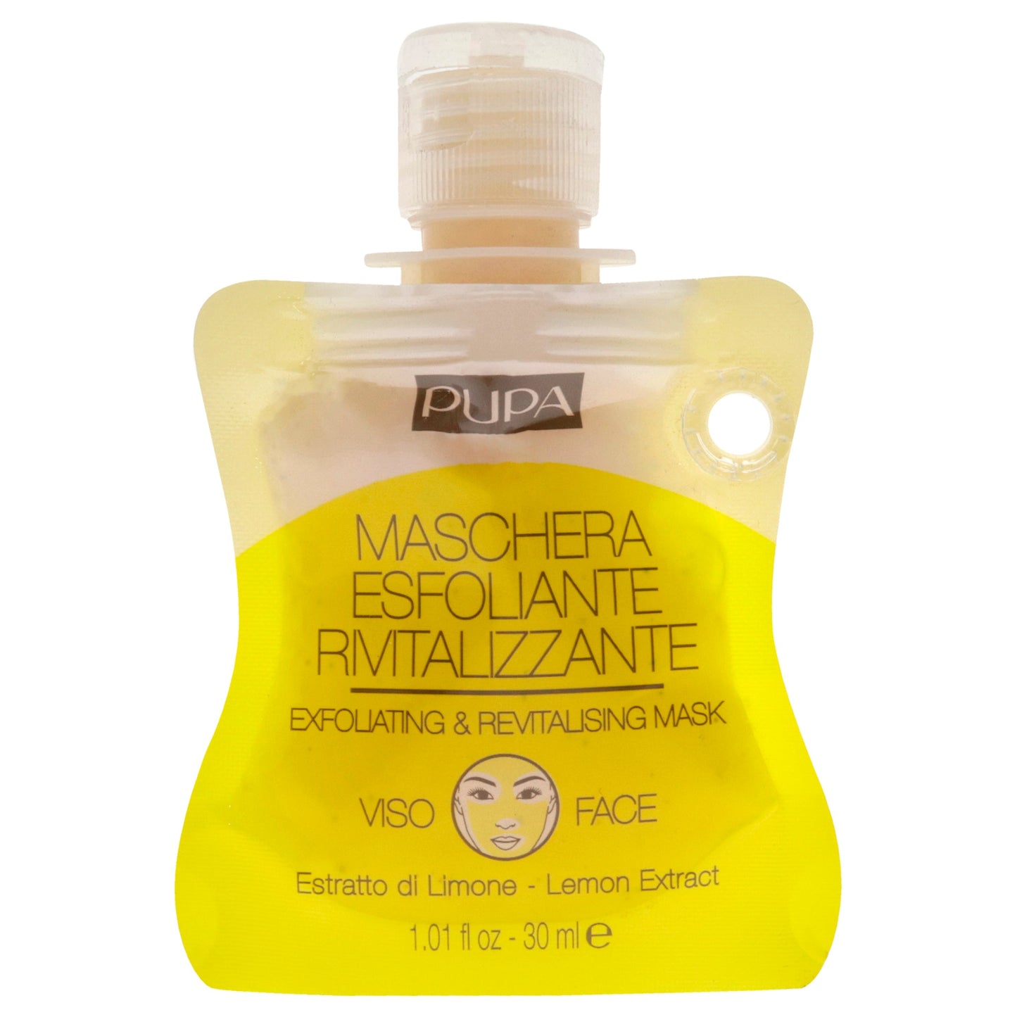 Exfoliating and Revitalizing Face Mask - Lemon Extract