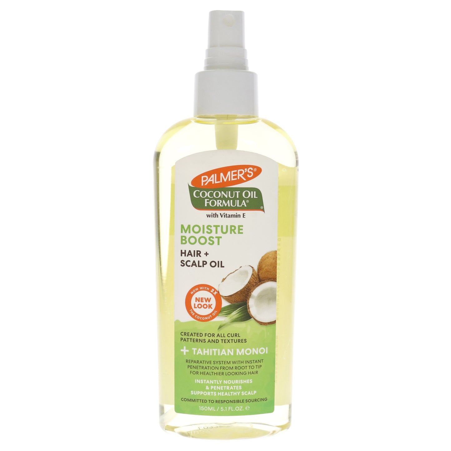 Coconut Oil Moisture Boost Hair and Scalp Oil