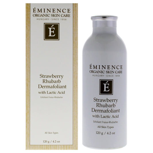 Strawberry Rhubarb Dermafoliant With Lactic Acid