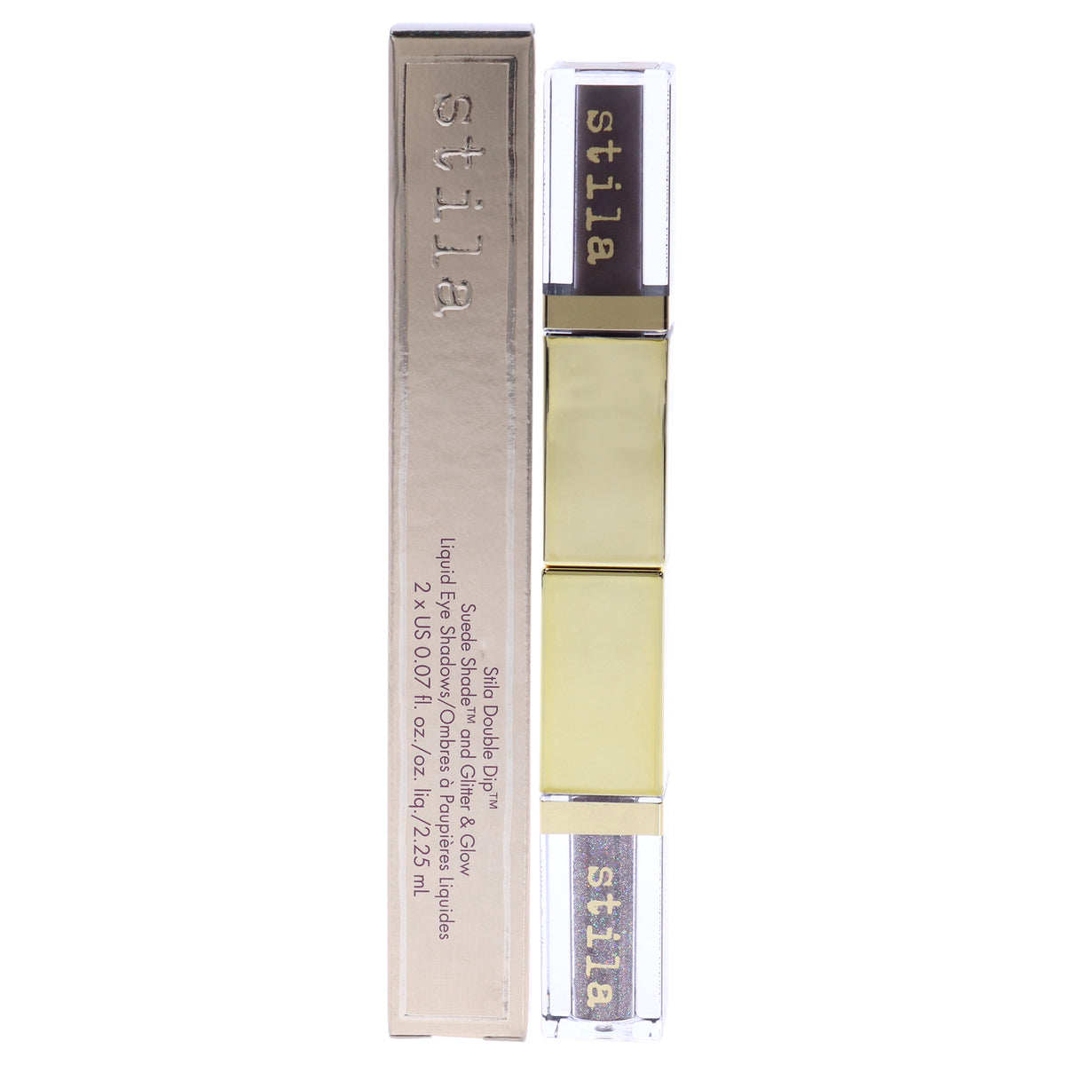 Double Dip Suede Shade and Glitter and Glow Liquid Eye Shadow