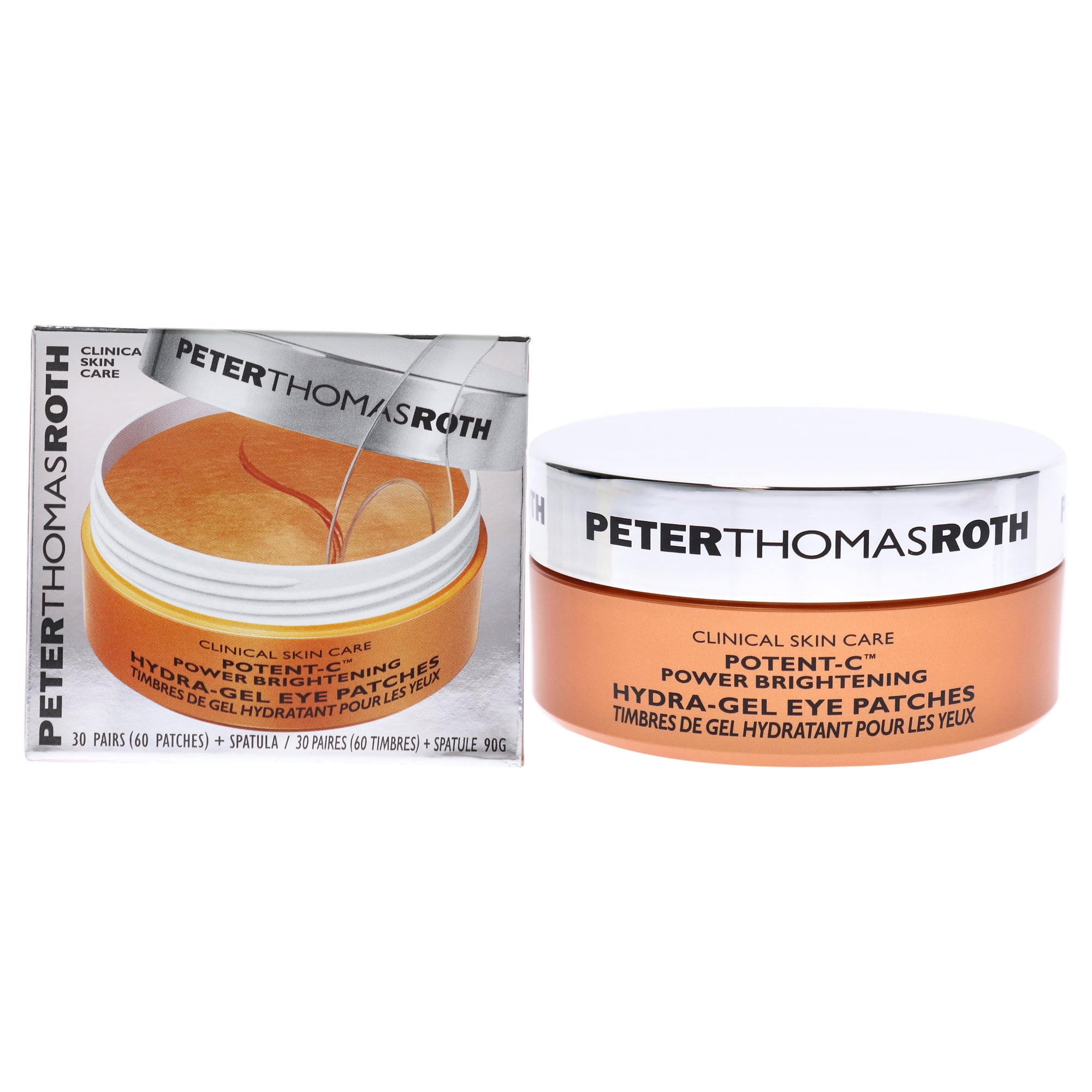 Potent-C Power Brightening Hydra-Gel Eye Patches by Peter Thomas Roth for Unisex 60 Pc Patches