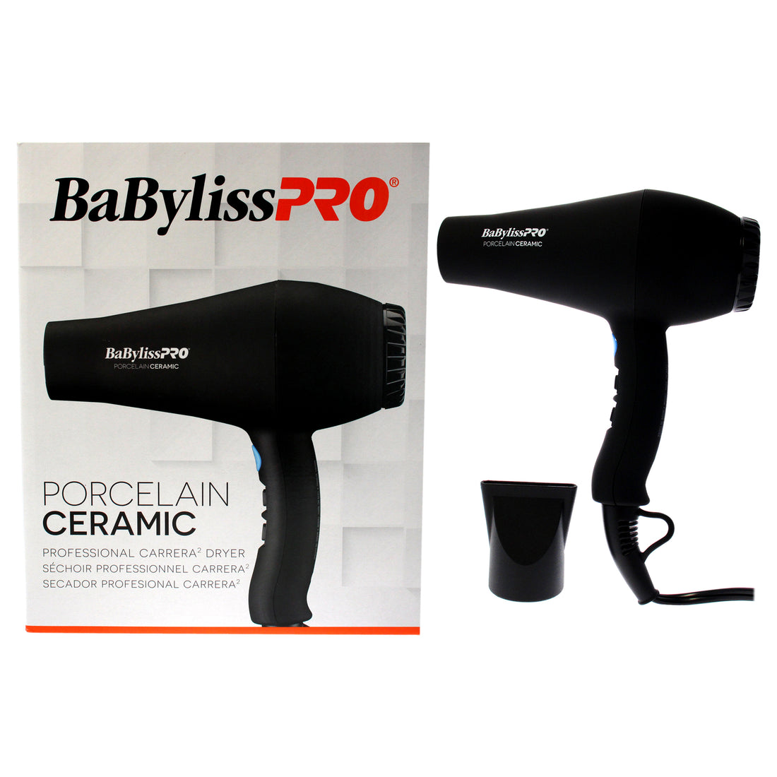 Porcelain Ceramic Carrera2 Hair Dryer - BP6685N