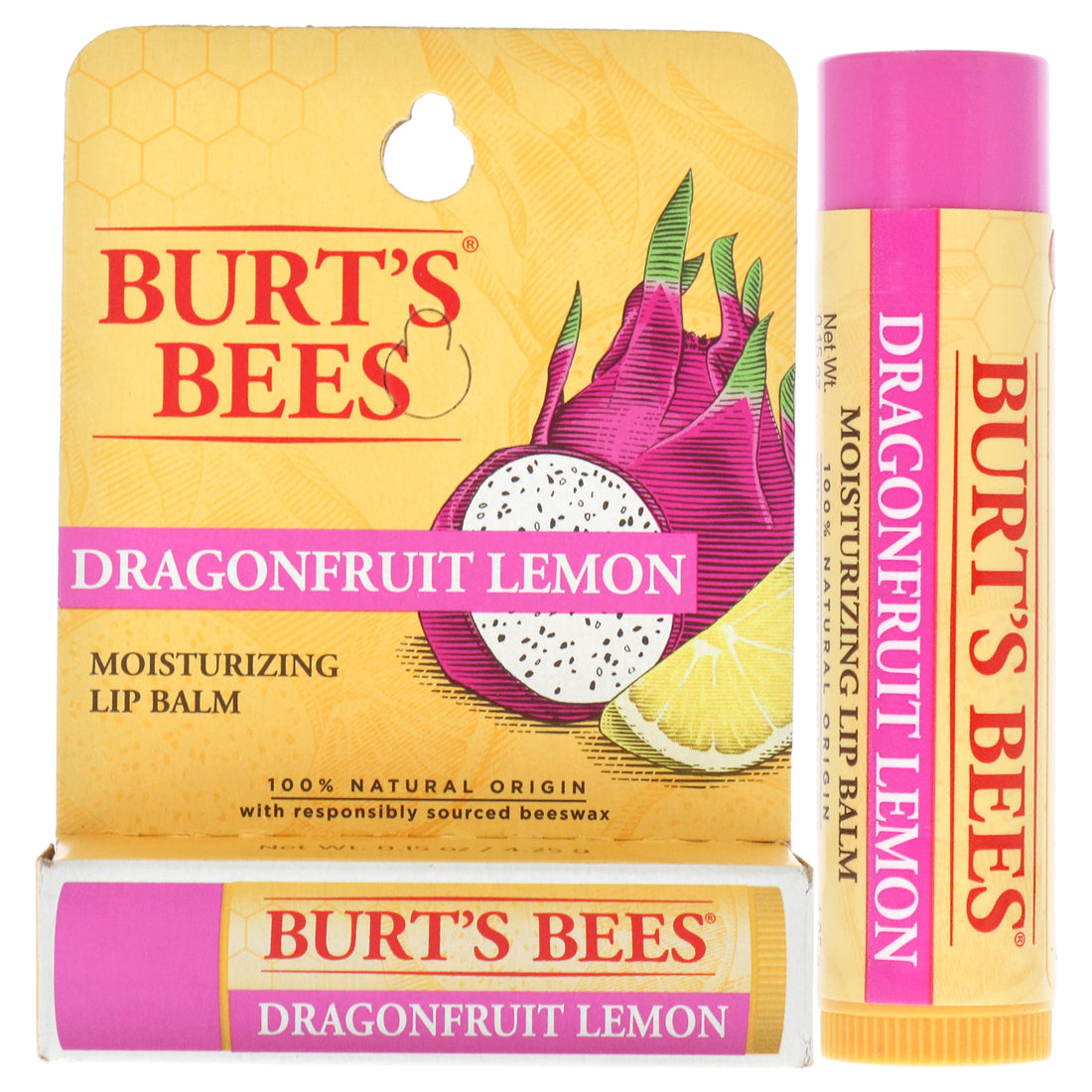 Dragonfruit Lemon Moisturizing Lip Balm