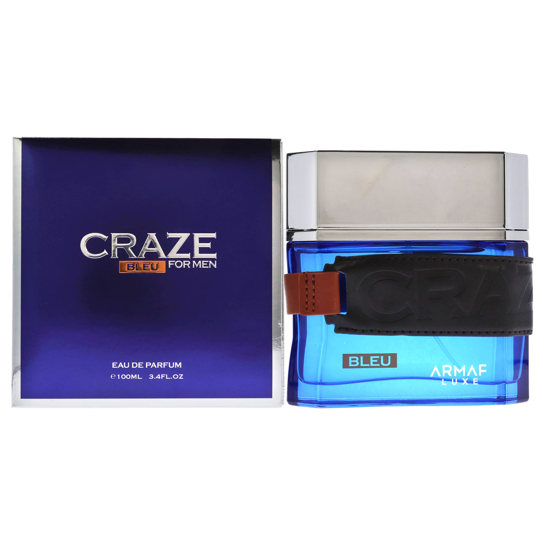 Craze Bleu by Armaf for Men 3.4 oz EDP Spray