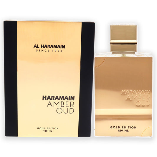 Amber Oud by Al Haramain for Unisex - 4 oz EDP Spray (Gold Edition)