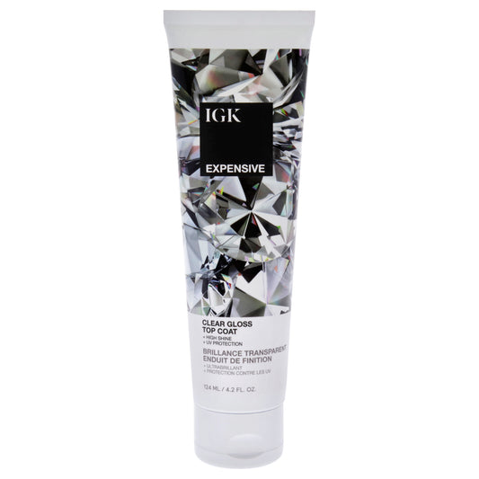 Expensive Clear Gloss Top Coat by IGK for Women - 4.2 oz Masque