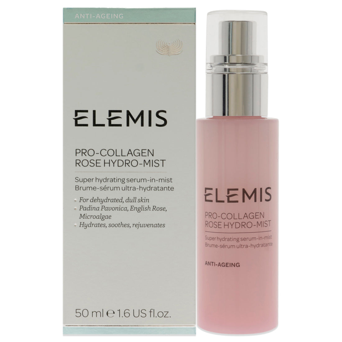 Pro-Collagen Rose Hydro-Mist by Elemis for Women - 1.6 oz Mist