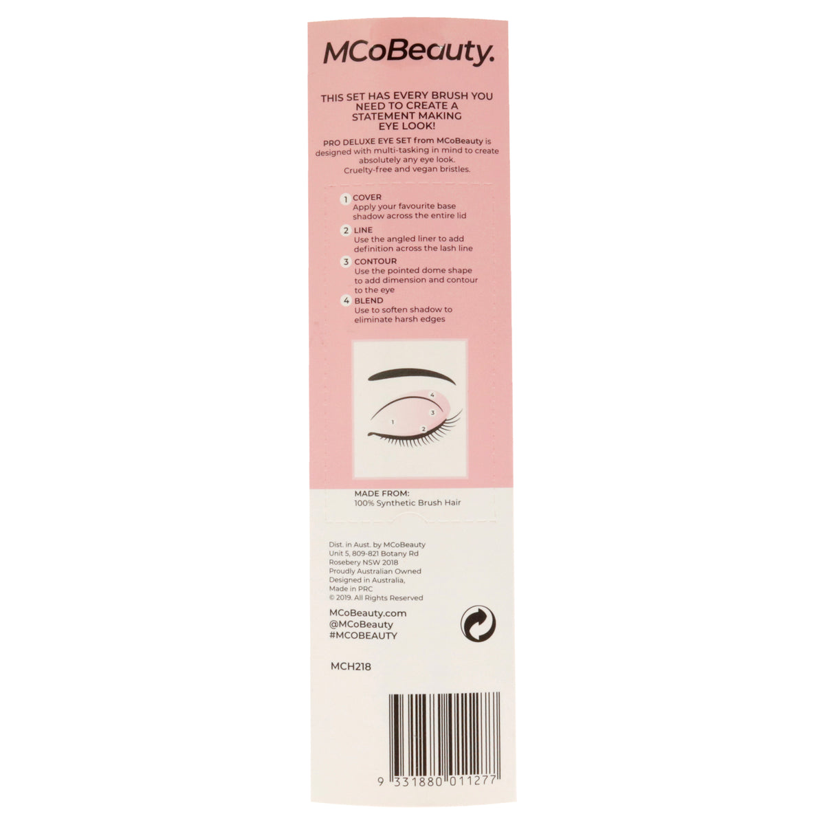 Pro Deluxe Eye Set Brush
