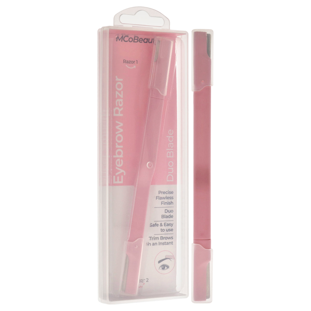 Super Smooth Eye Brow Razor Duo Blade