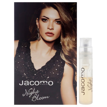 Night Bloom by Jacomo for Women - 1.2 ml EDP Spray Vial On Card (Mini)