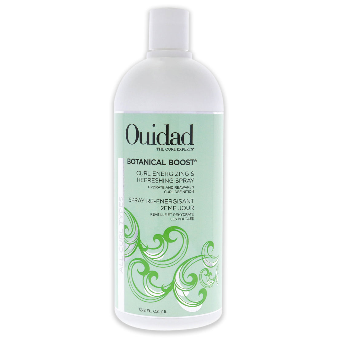 Botanical Boost Curl Energizing and Refreshing Spray by Ouidad for Unisex - 33.8 oz Hair Spray