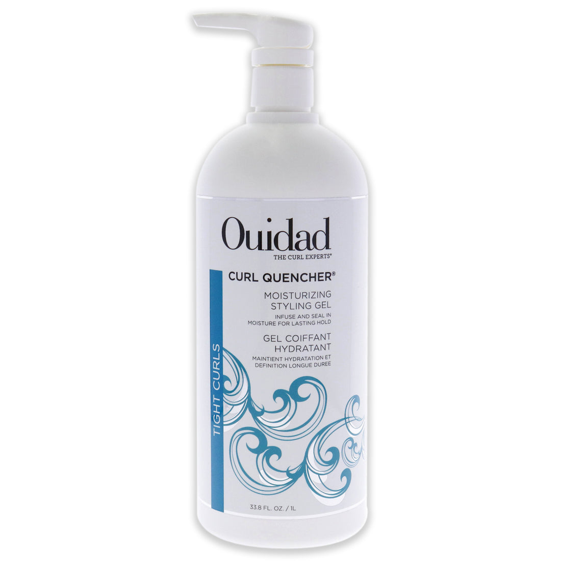 Curl Quencher Moisturizing Styling Gel by Ouidad for Unisex - 33.8 oz Gel