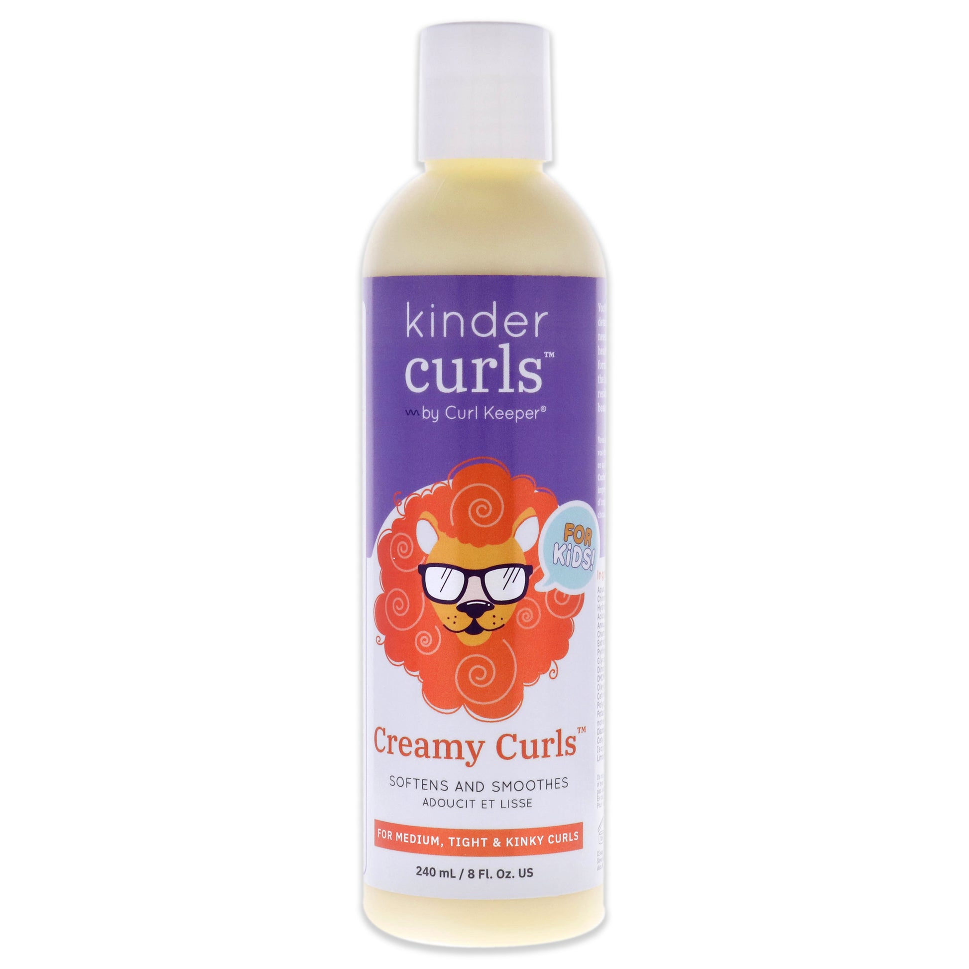 Kinder Curls Creamy Softens and Smothes