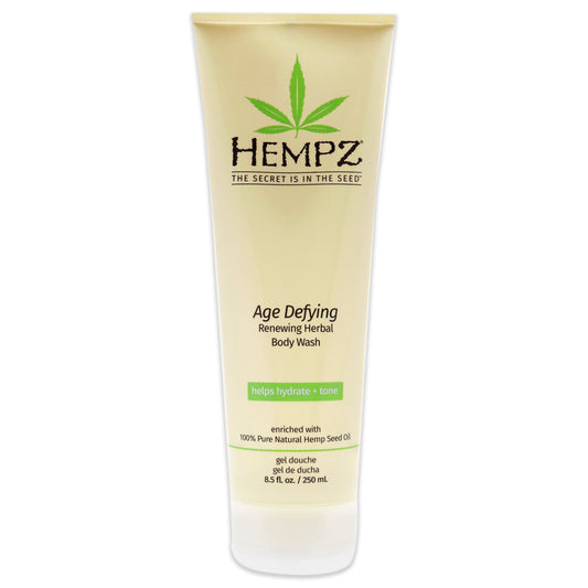 Age-Defying Herbal Body Wash by Hempz for Unisex - 8.5 oz Body Wash