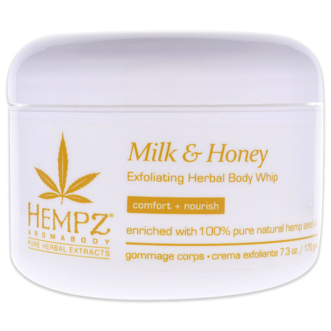 AromaBody Milk and Honey Herbal Body Exfoliating Whip
