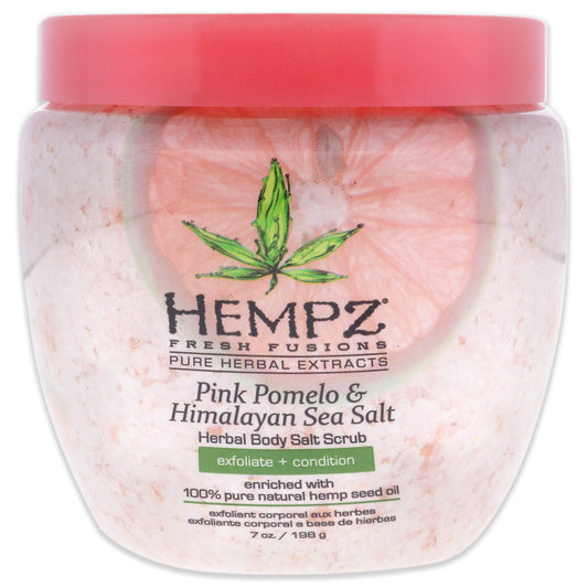 Fresh Fusions Pink Pomelo and Himalayan Sea Salt Herbal Body Scrub