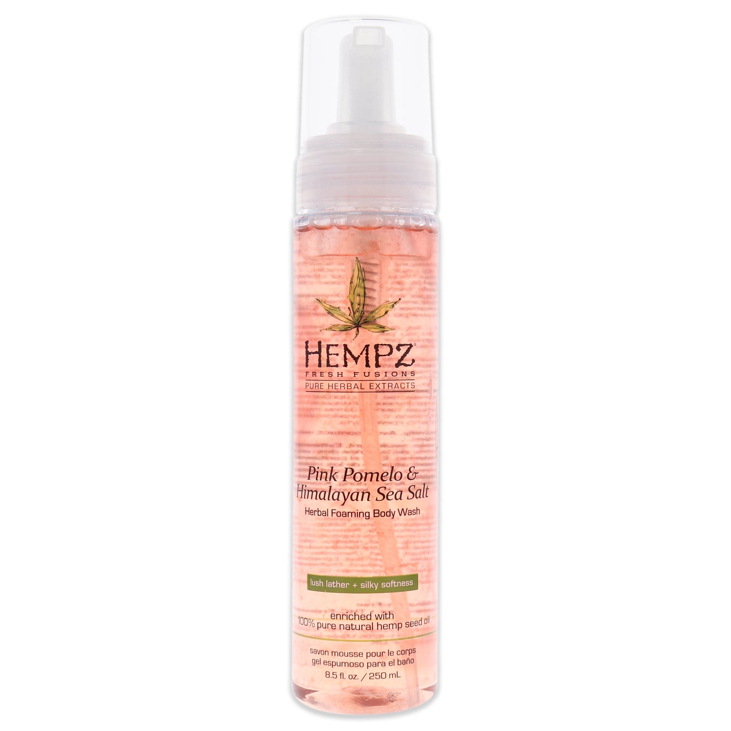 Fresh Fusions Pink Pomelo and Himalayan Sea Salt Herbal Foaming Body Wash