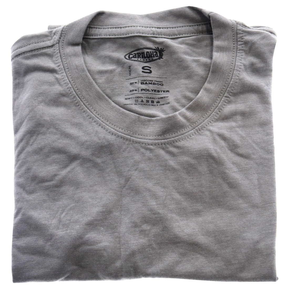 Cariloha Bamboo Comfort Crew Tee - Gray