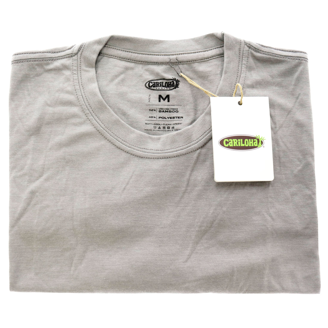 Cariloha Bamboo Comfort Crew Tee - Gray
