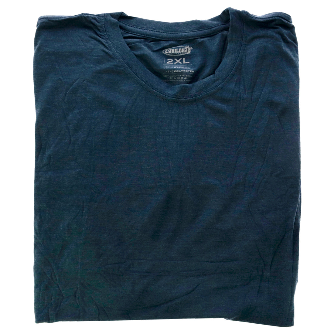 Bamboo Comfort Crew Tee - Bermuda Blue