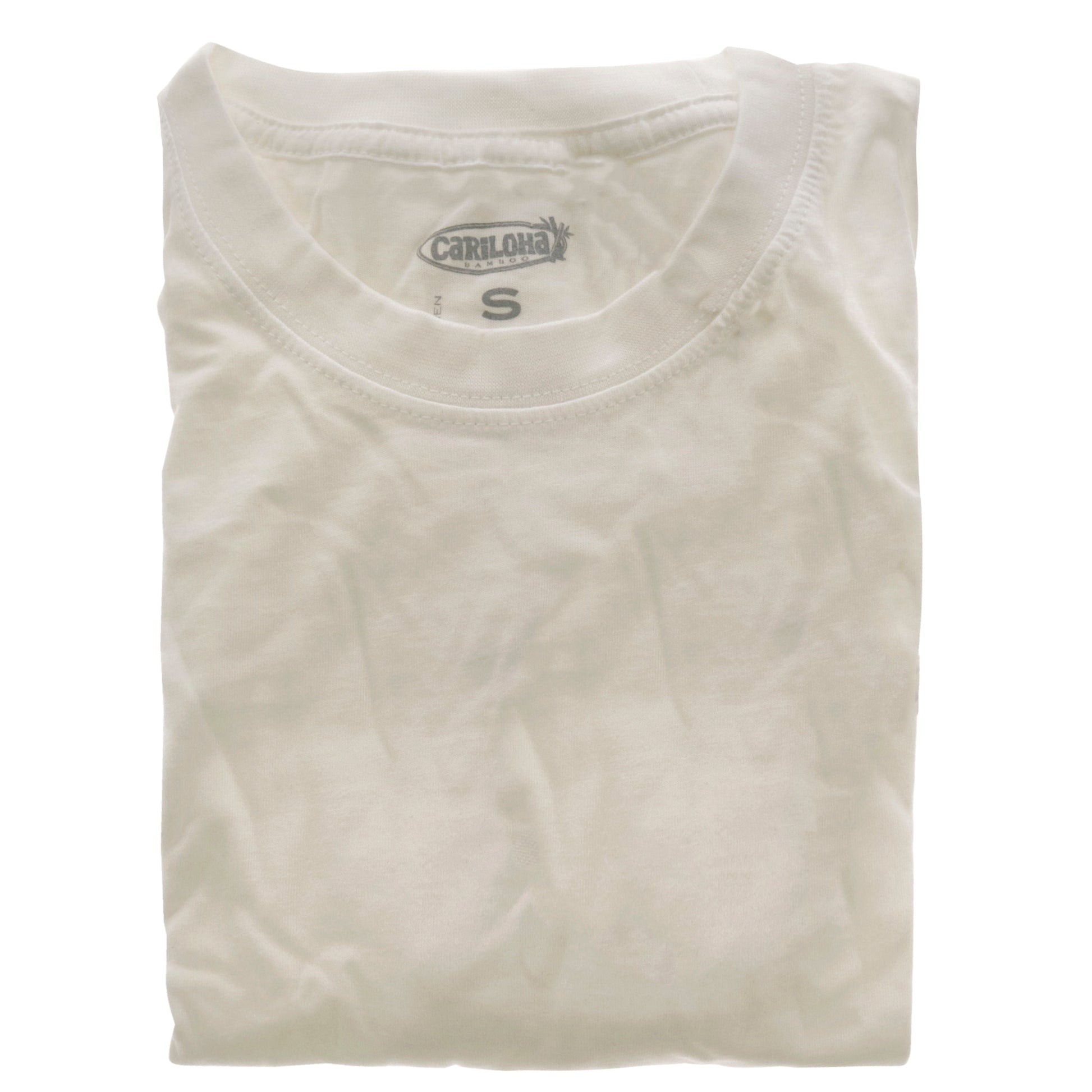 Cariloha Bamboo Crew Tee - White