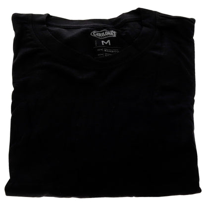 Bamboo Crew Tee - Black