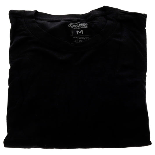 Bamboo Crew Tee - Black
