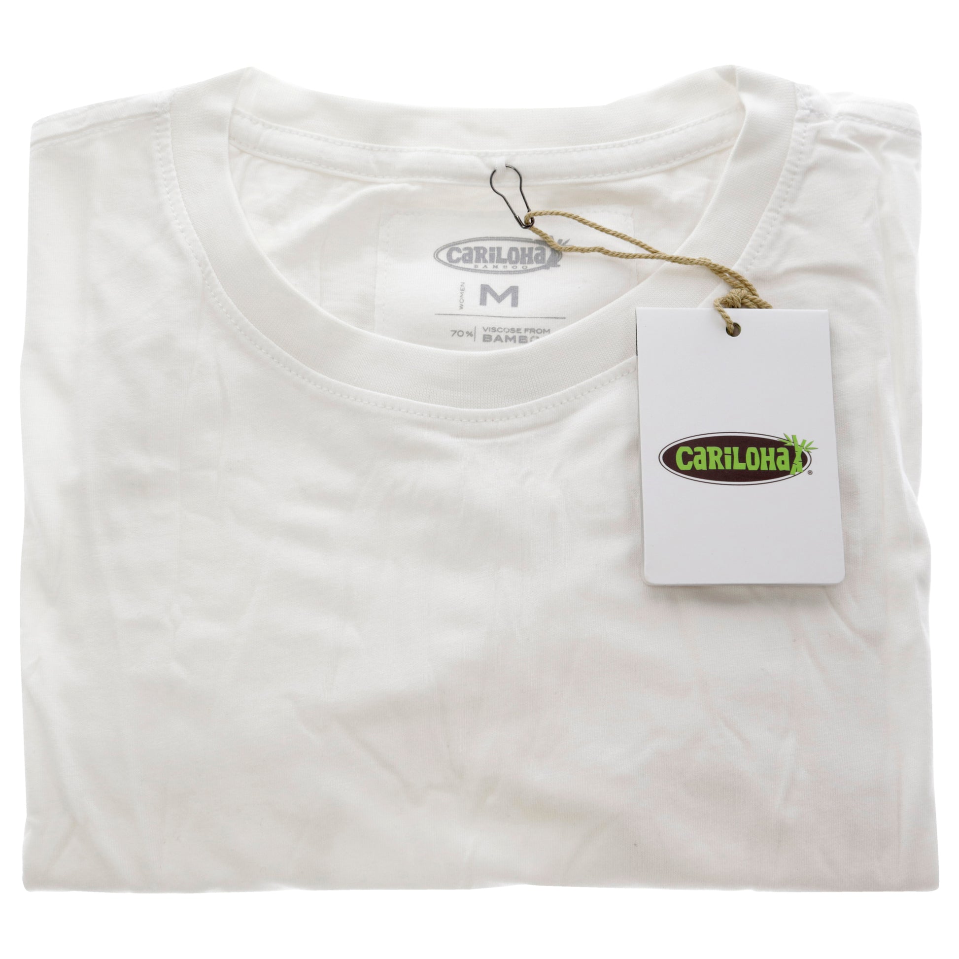 Bamboo Crew Tee - White