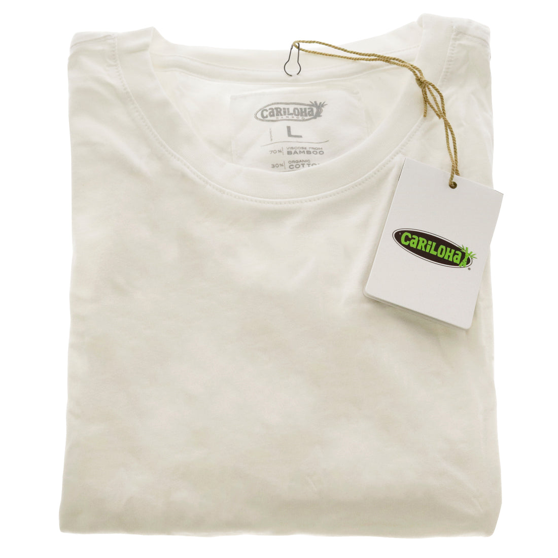 Bamboo Crew Tee - White