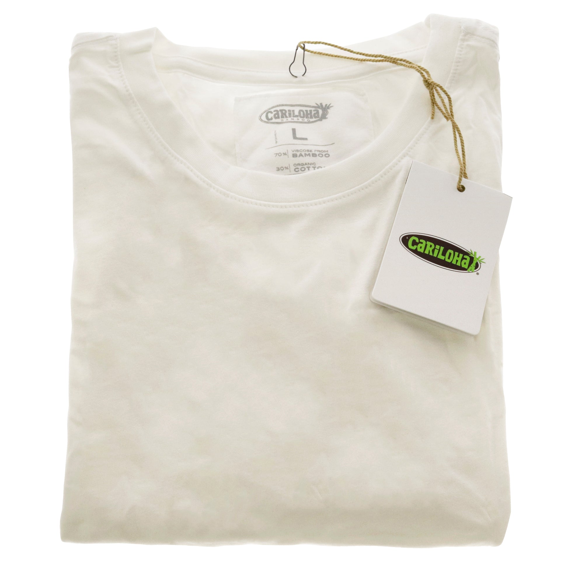 Bamboo Crew Tee - White