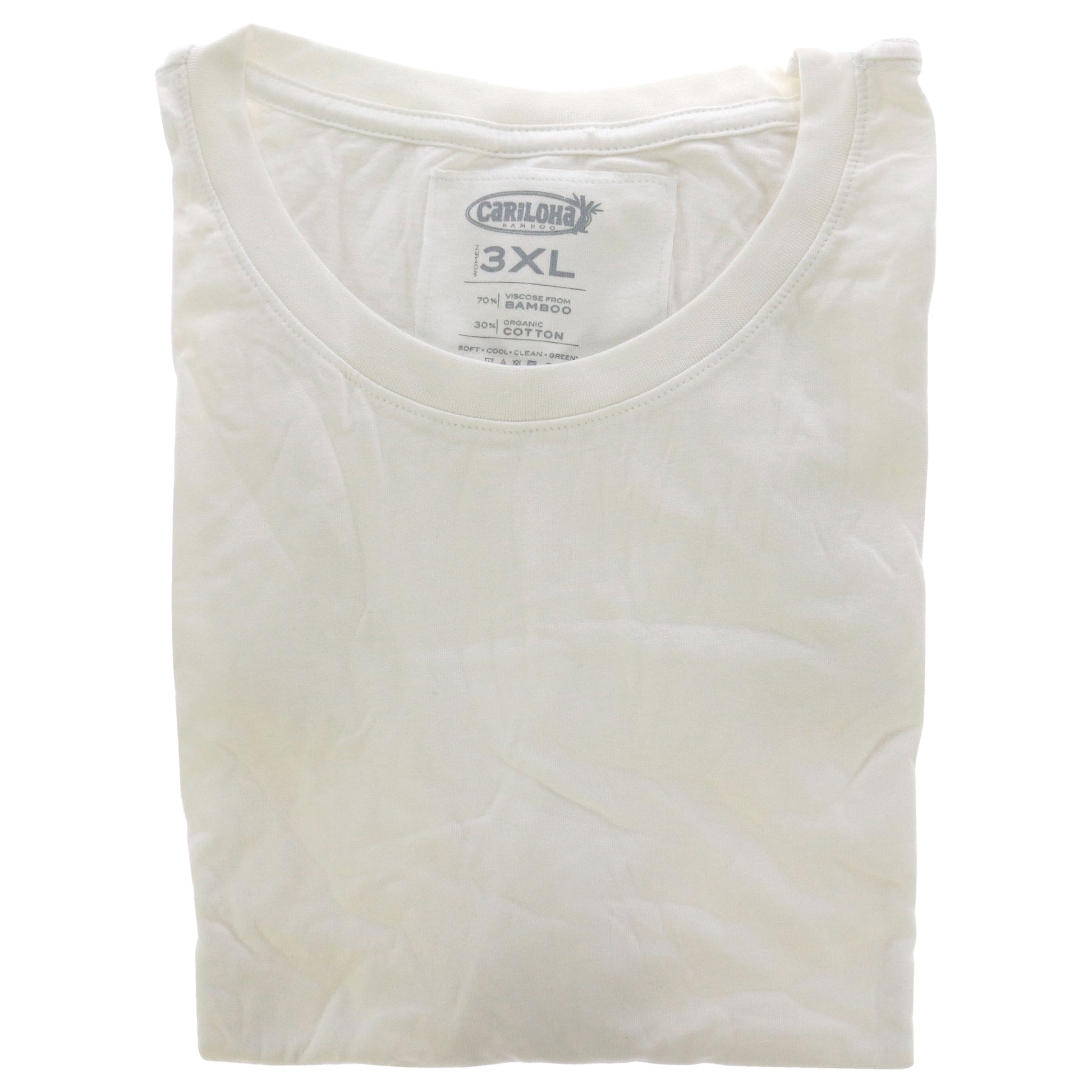 Bamboo Crew Tee - White