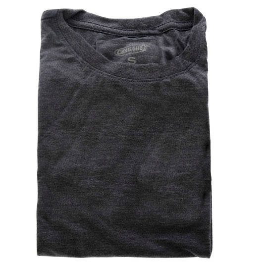 Bamboo Crew Tee - Navy Heather by Cariloha for Women - 1 Pc T-Shirt (S)