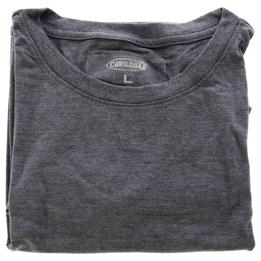 Bamboo Crew Tee - Navy Heather by Cariloha for Women - 1 Pc T-Shirt (L)