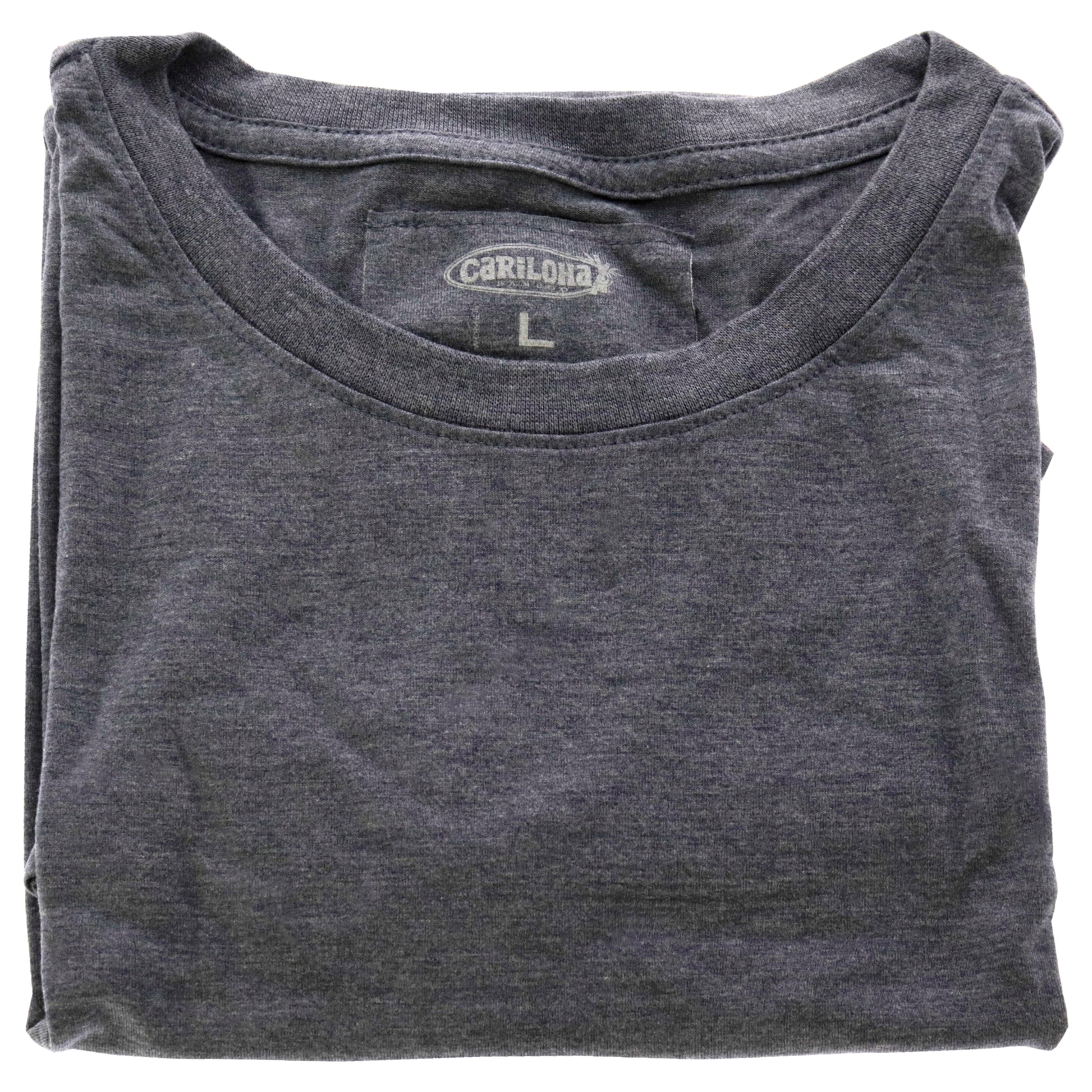Cariloha Bamboo Crew Tee - Navy Heather