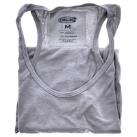 Bamboo Racer Tank - Heather Gray
